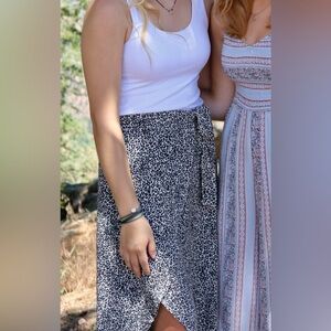 Leopard Print Women's Skirt